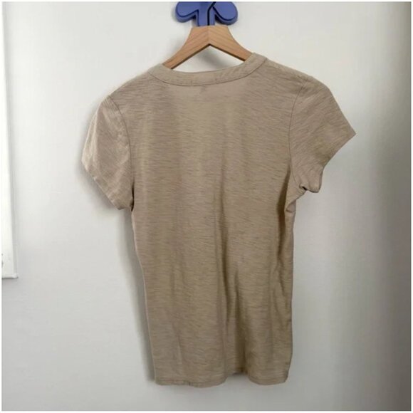 NWOT James Perse Size 1 Small V Neck Tee - Picture 3 of 4